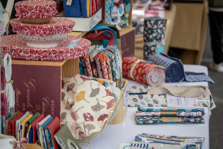 Photo de produits Créabase sur un marché